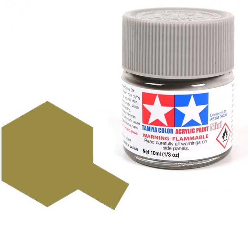 Tamiya XF49 Khaki (81749) Acrylic paint 10ml
