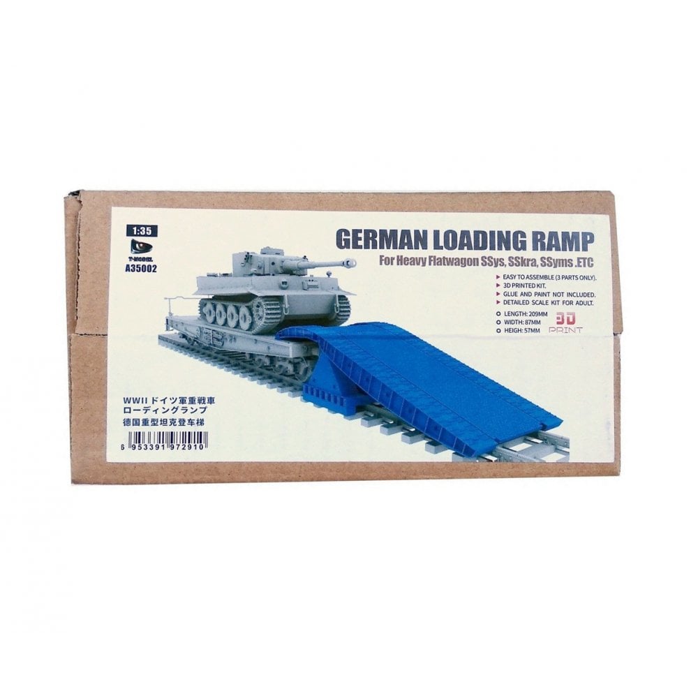 T-Model A35002 German Loading Ramp 1/35 – image 2