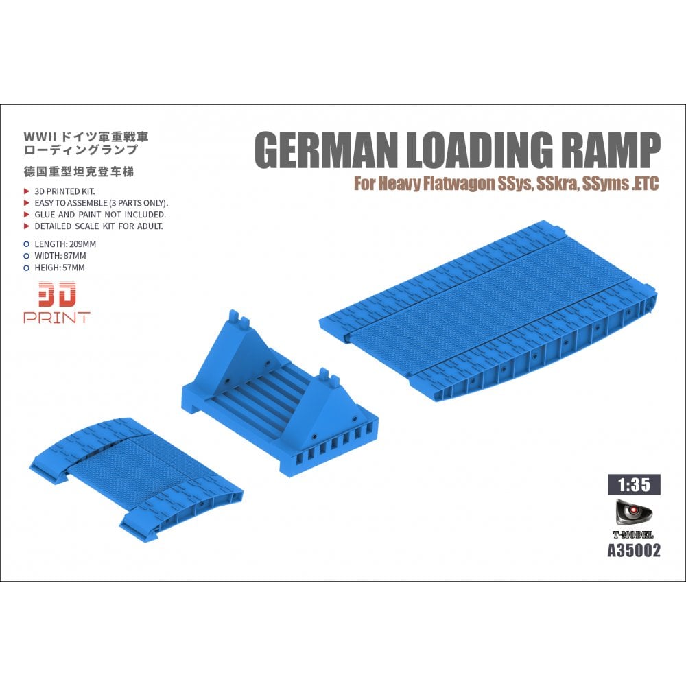 T-Model A35002 German Loading Ramp 1/35 – image 5