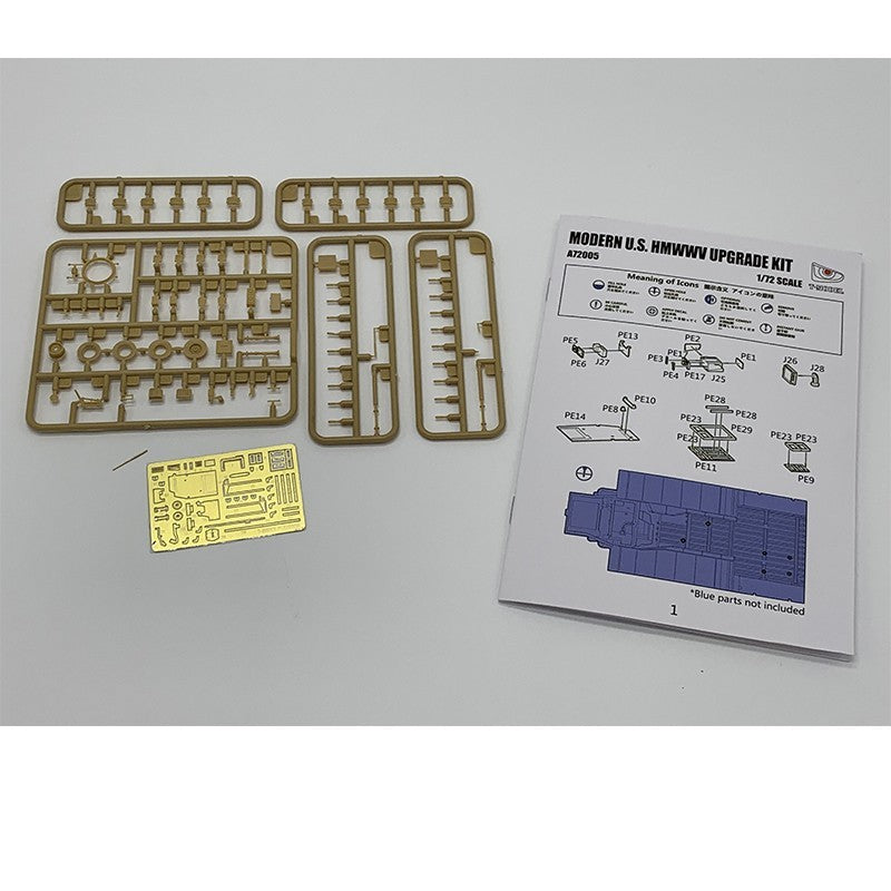 T-Model A72005 Modern U.S. HMMWV Upgrade Set 1/72 – zdjęcie 4
