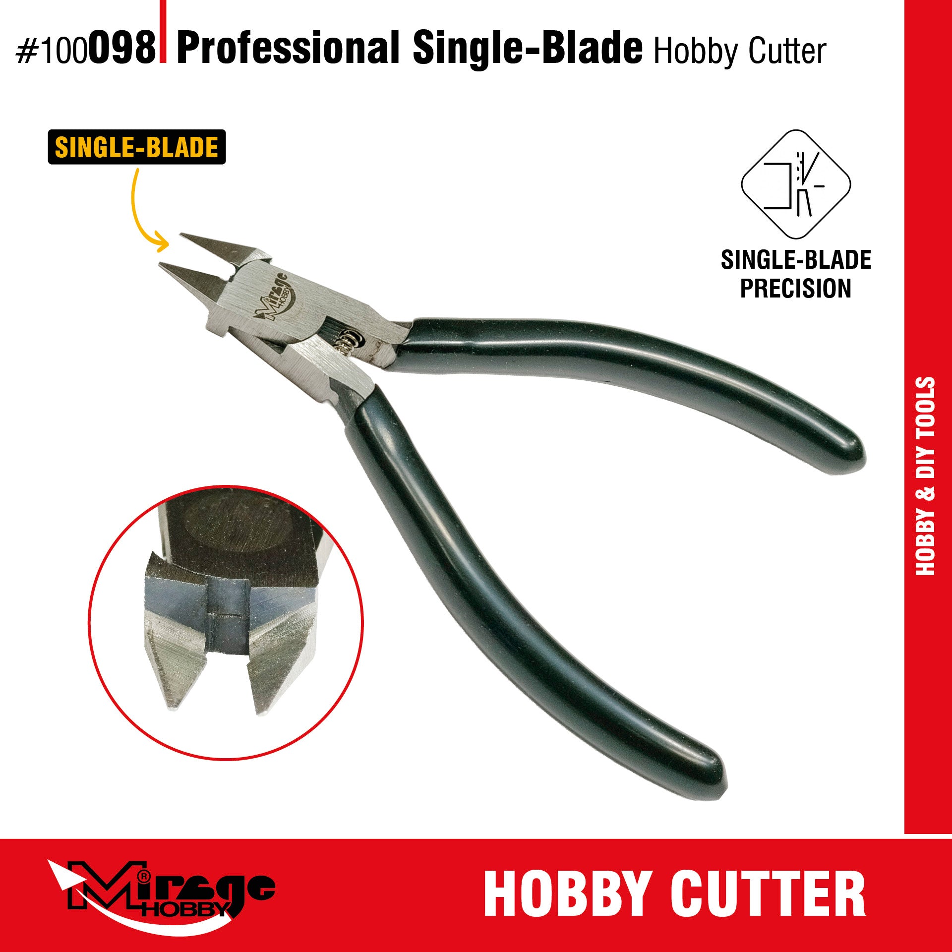 Mirage 100098 Professional Single-Blade Hobby Cutter