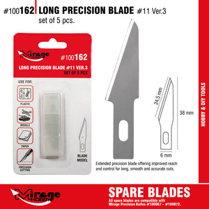 Mirage 100162 Long Precision Blade (5 pcs) – zdjęcie 2