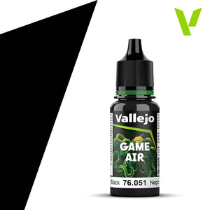 Vallejo 76051 Game Air - Black 18ml
