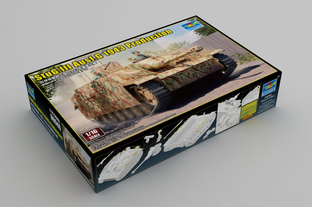 Trumpeter 00946 StuG.III Ausf.G 1943 Production 1/16 – zdjęcie 2
