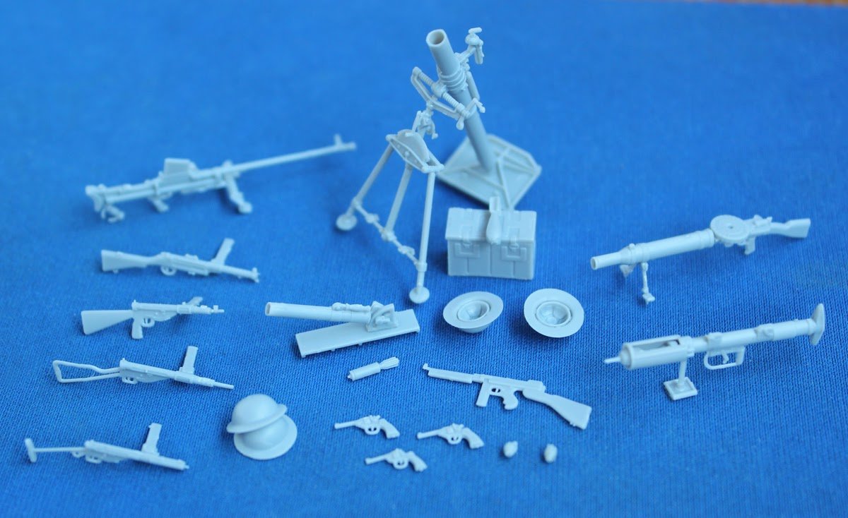 Riich Models RE30010 British Commonwealth Weapon Set A (1939-1945) 1/35 – image 2