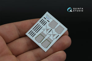 Quinta Studio QR48105 H-60 family folding seat (ICM) 1/48 – zdjęcie 2