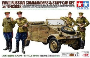 Tamiya 25153 WWII Russian Commanders &amp;amp; Staff Car Set 1/35