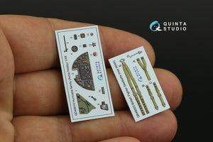 Quinta Studio QD48410 Hurricane family 3D-Printed &amp;amp; coloured Interior on decal paper (Arma Hobby) 1/48 – zdjęcie 11