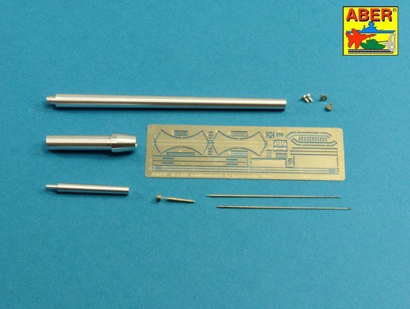 Aber 35L-225 Set of barrels for German Heavy Tank MAUS 1/35