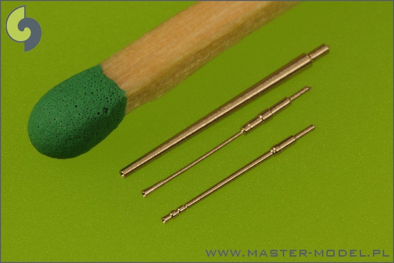 Master SM-200-008 German battleship Bismarck - anti-aircraft armament barrels - 37 mm SKC/30 (16 pcs), 20 mm C/30 (12 pcs), 20 mm C/38 (8 pcs) – zdjęcie 2
