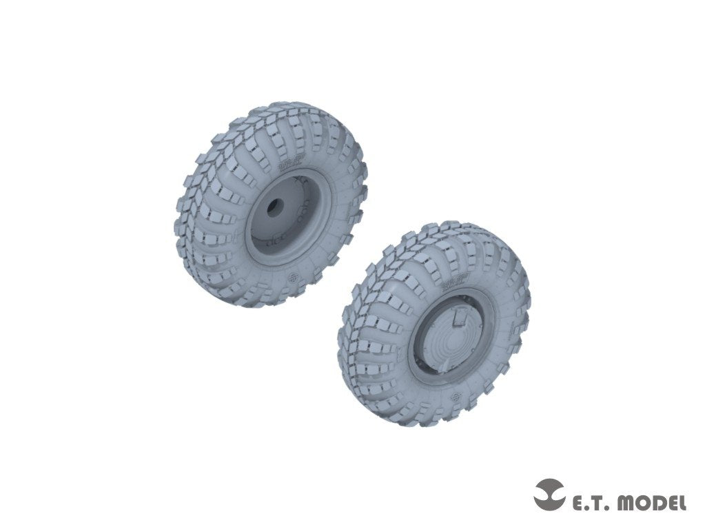 E.T. Model P35-128 Russian BTR-70 APC Sagged Wheels for Trumpeter kit 1/35 – zdjęcie 2