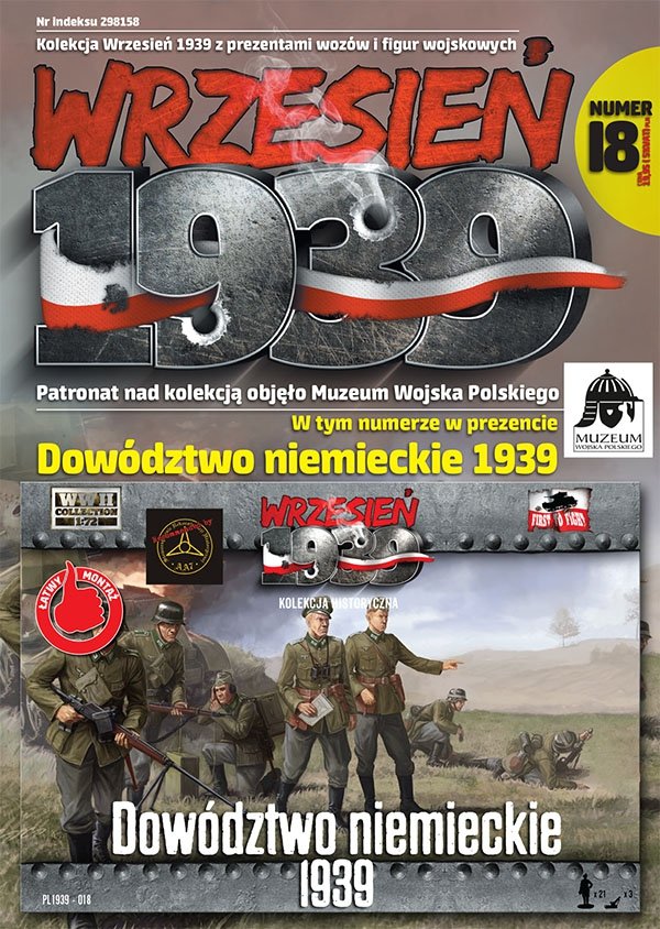 First to Fight PL018 - Dowództwo Niemieckie 1/72