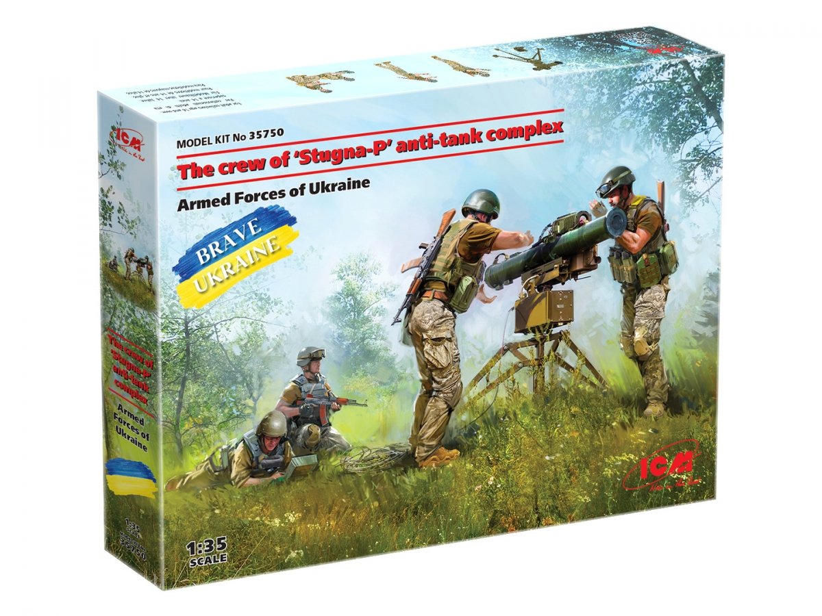 ICM 35750 ATGM ‘Stugna-P’ with Ukrainian crew 1/35 – zdjęcie 2