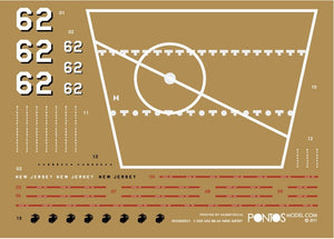 Pontos 35006WD1 USS BB-62 New Jersey Ensemble de pont en bois 1982 (1/350) – image 2