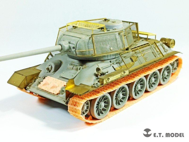 E.T. Model P35-017 Soviet T-34 500mm Width Cast Links（Type 1942）Workable Track ( 3D Printed ) 1/35 – Bild 3