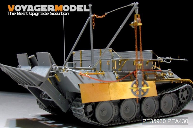 Voyager Model PE35960 WWII German Bergepanther Ausf.G Basic For TAKOM 2107 1/35 – zdjęcie 5