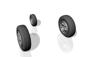 Armory Models AW48314 F-22 Raptor wheels w/ weighted tires 1/48 – image 3