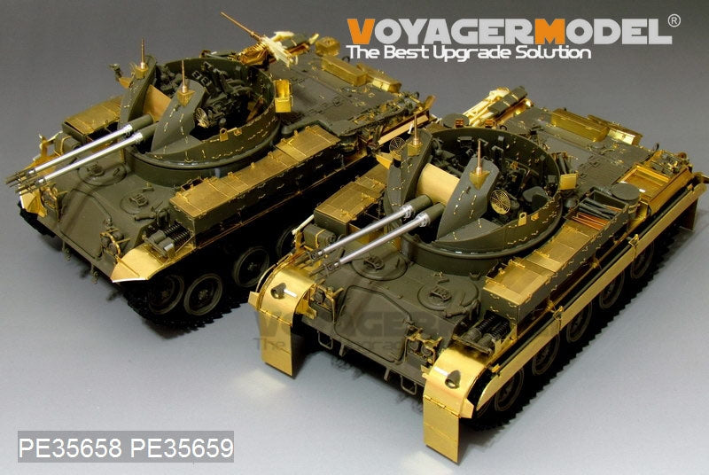 Voyager Model PE35659 German Flakpanzer M42A1 Duster fenders For AFV 35S66 1/35 – zdjęcie 3