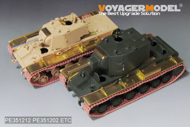 Voyager Model PE351212 WWII Russian KV-1 Mod.1942 Basic B ver include Gun Barrel (For RFM 5041) 1/35 – zdjęcie 4