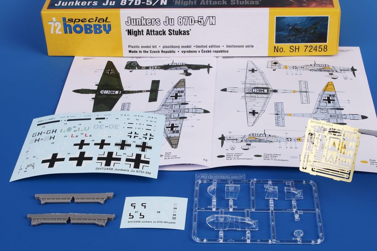 Special Hobby 72458 Junkers Ju 87D-5/N &amp;#39;Night Attack Stukas&amp;#39; 1/72 – zdjęcie 3