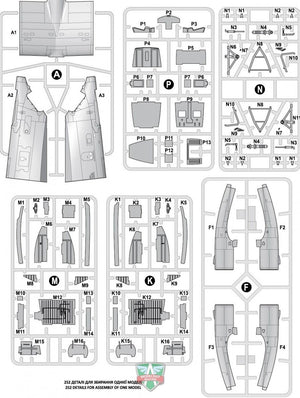 Modelsvit 72039 Beriev Be-14 All-weather SAR flying boat 1/72 – Bild 2