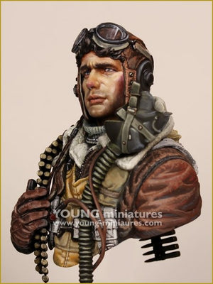 Young Miniatures YM1894 B-24 GUNNER USAAF WWII 1/10 – zdjęcie 10
