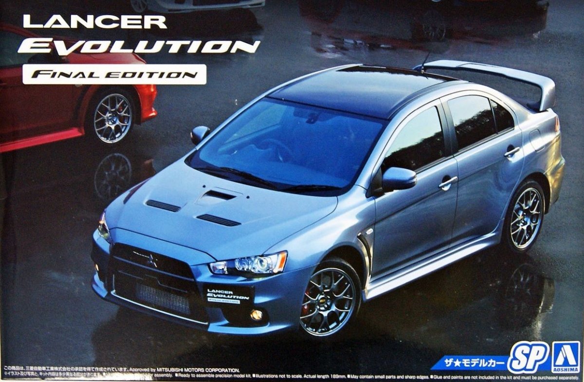 Aoshima 05164 MITSUBISHI CZ4A LANCER EVOLUTION X EDITION'15 1/24