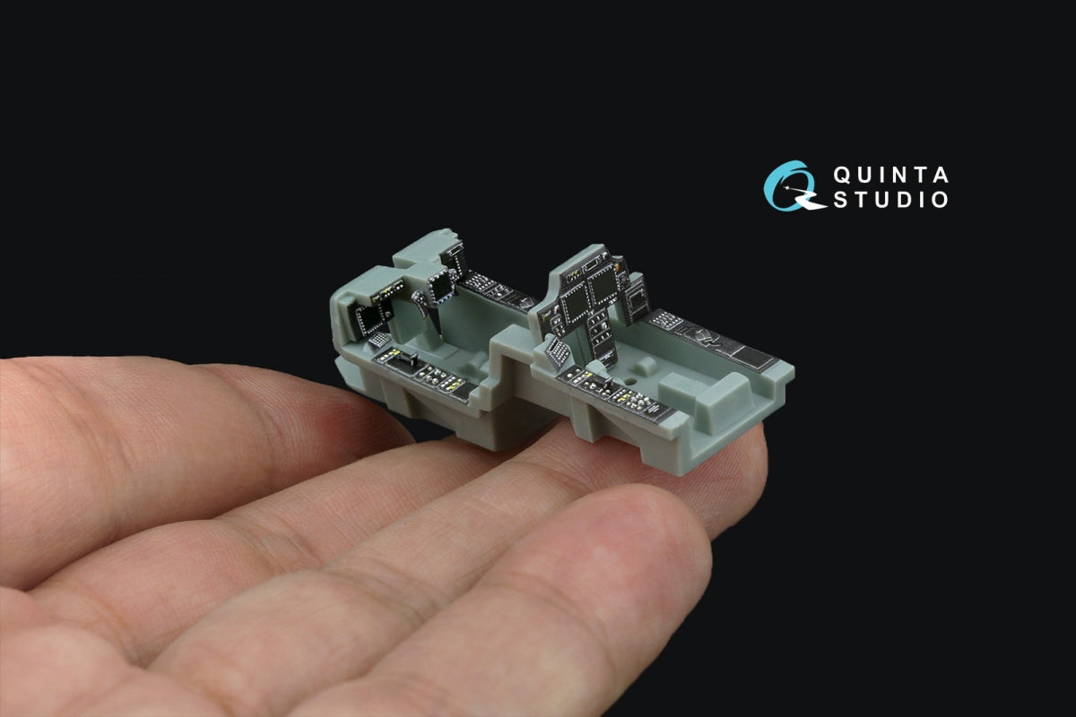 Quinta Studio QD72149 AH-64D late/AH-64E 3D-Printed coloured Interior on decal paper (Academy) 1/72 – zdjęcie 8