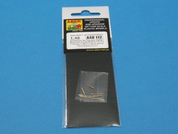 Aber A48 112 Armament for German fighter Me 109E-3 to G-4 1/48 – imagen 3