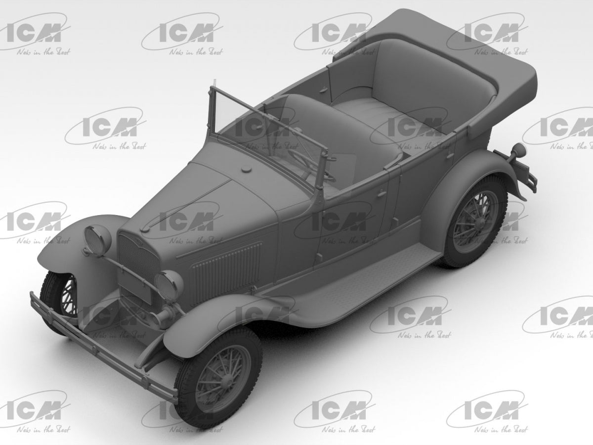 ICM 24051 Model A Standard Phaeton (1930s) American Passenger Car 1/24 – zdjęcie 10