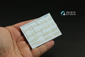 Quinta Studio QP32012 F-16 block 40/42 reinforcement plates (Tamiya) 1/32 – zdjęcie 2