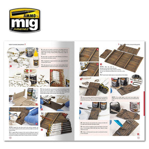 AMMO of Mig Jimenez 6135 HOW TO MAKE BUILDINGS. BASIC CONSTRUCTION AND PAINTING GUIDE (English) – zdjęcie 4