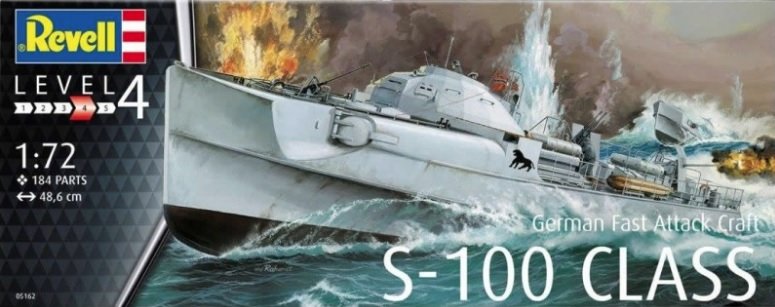 Revell 05162 German Fast Attack Craft S-100 Class 1/72
