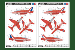 Hobby Boss 81738 RAF Red Arrows Hawk T MK.1/1A 1/48 – image 2