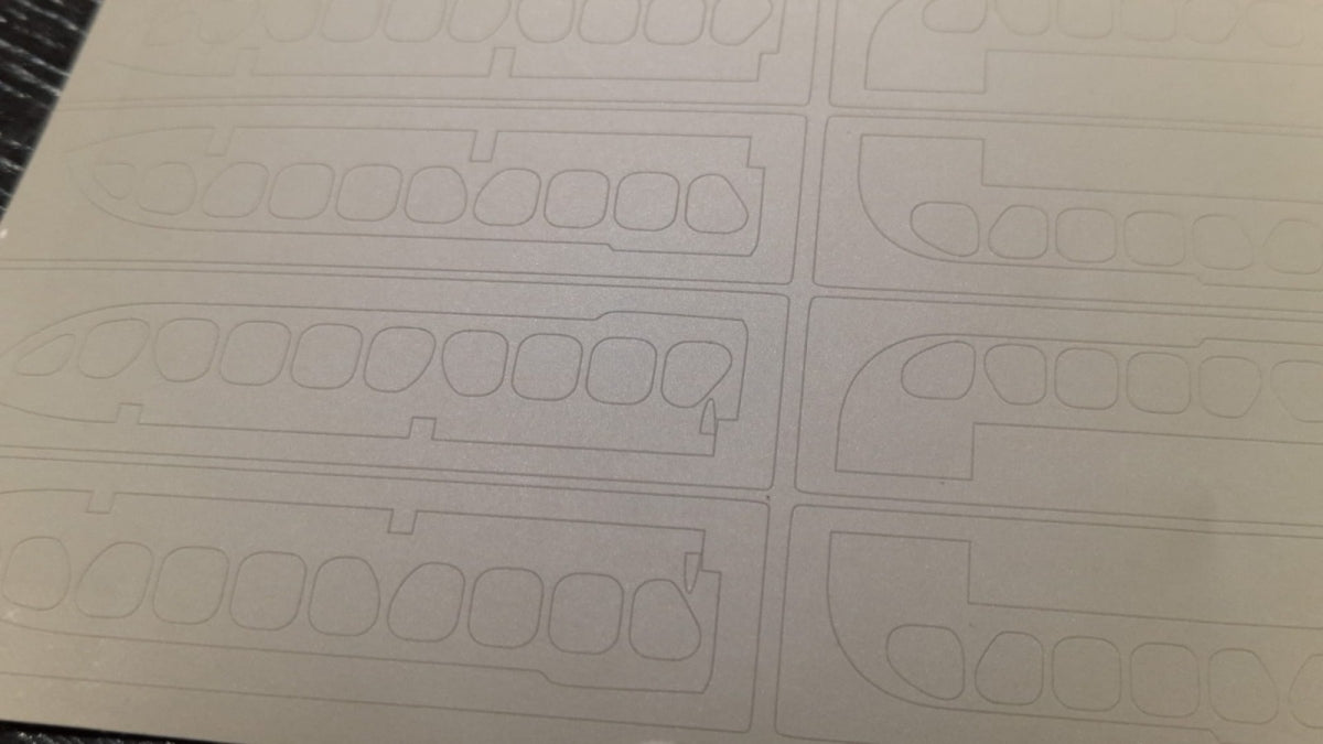 Omask 64009 Bf Fw 190 A2/3/4 masks for control surfaces (for Eduard) 1/48 – zdjęcie 2
