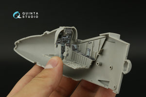Quinta Studio QD32193 AV-8B Harrier II early 3D-Printed &amp;amp; colored Interior on decal paper (Trumpeter) 1/32 – image 9