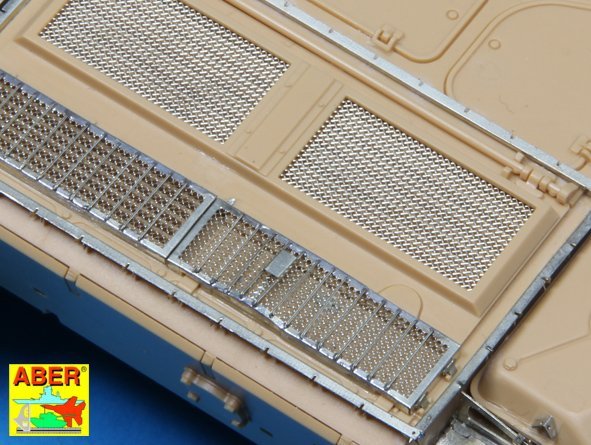 Aber 35G28 Grilles for Russian tank T-55 also Tiran 5 1/35 – image 6