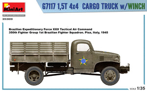 MiniArt 35389 G7117 1,5T 4×4 CARGO TRUCK w/WINCH 1/35 – zdjęcie 7