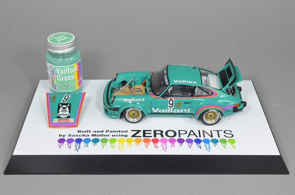 Zero Paints ZP-1276 Valliant Green Paint Porsche 934 Turbo RSR 60ml – image 3