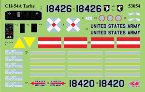ICM 53054 Sikorsky CH-54A Tarhe US heavy helicopter 1/35 – zdjęcie 31
