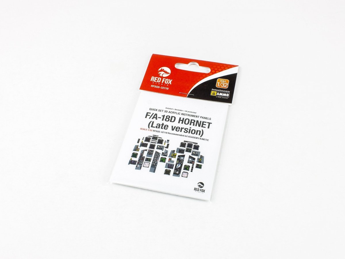 Red Fox Studio QS-32119 Boeing F/A-18D (Late) Hornet Academy/Kinetic 1/32