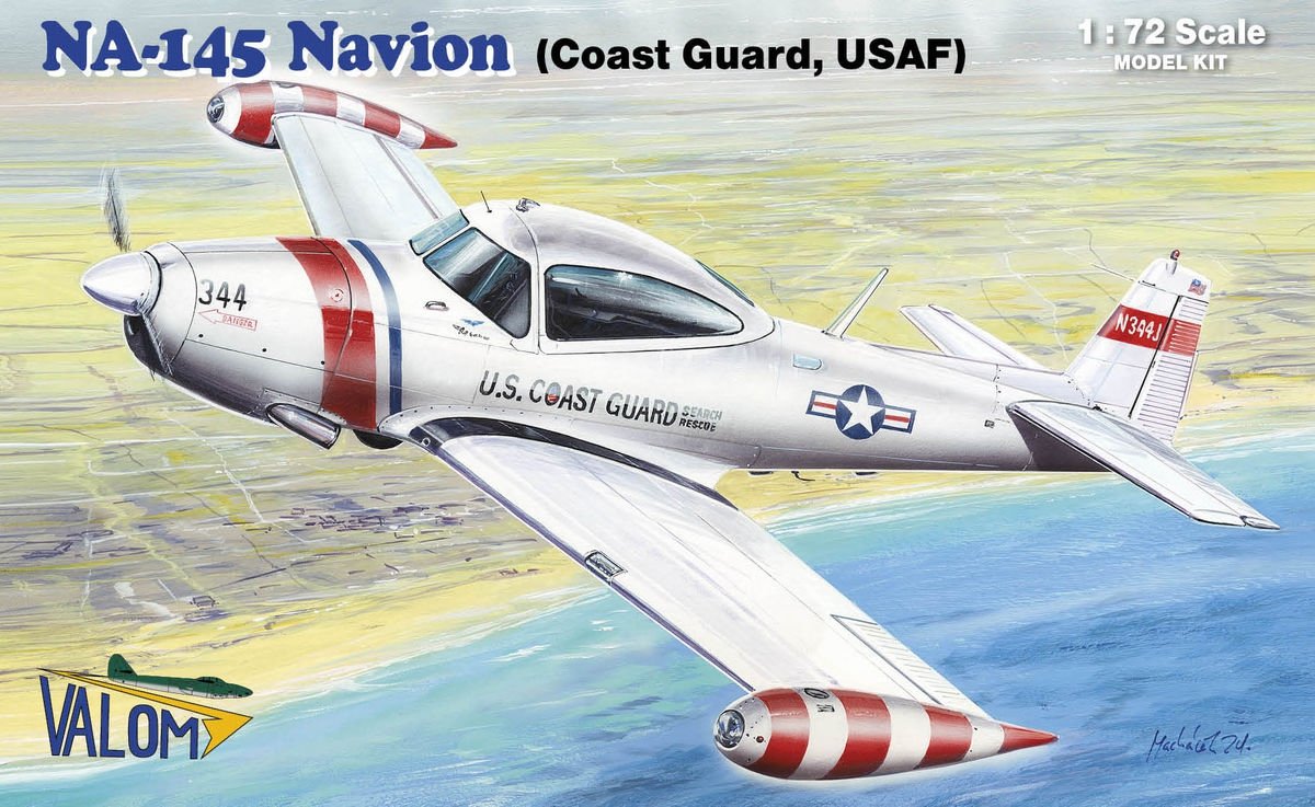 Valom 72134 NA-145 Navion (Coast Guard USAF) 1/72