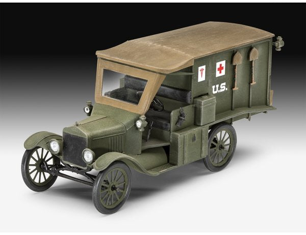 Revell 03285 Model-T 1917 Ambulance 1/35 – zdjęcie 2