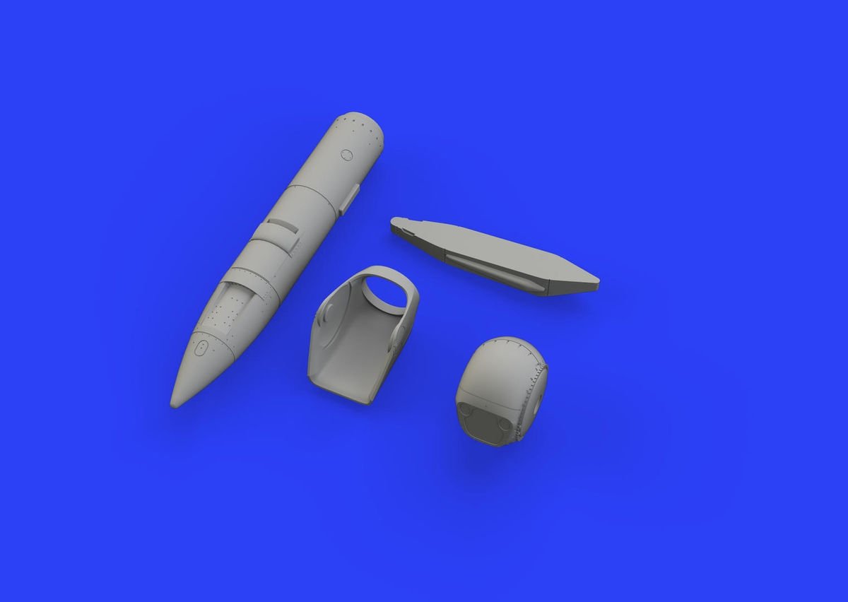 Eduard 648449 AN/AVQ-26 PAVE Nacelle de missiles pour F-4 1/48