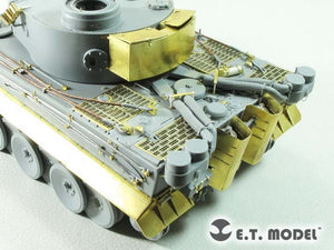 E.T. Model E35-249 WWII German TIGER I “Tunisian Initial” Basic (For DRAGON Smart Kit) 1/35 – immagine 5