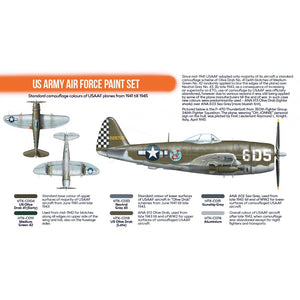 Hataka HTK-CS04.2 US Army Air Force paint set (6x17ml) – zdjęcie 2