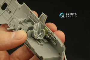 Quinta Studio QD48385 TBM-3 Avenger 3D-Printed &amp;amp; colored Interior on decal paper (Accurate miniatures/Academy) 1/48 – image 7