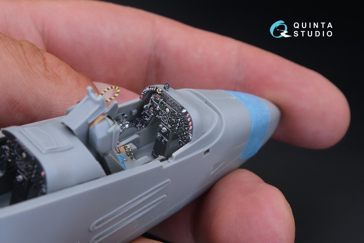Quinta Studio QD48179 IA 58 Pucara 3D-Printed &amp;amp; coloured Interior on decal paper (for Kinetic kit) 1/48 – zdjęcie 6