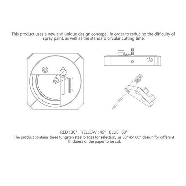 DSPIAE MT-C STEPLESS ADJUSTMENT CICRULAR CUTTER / Przecinarka – zdjęcie 2