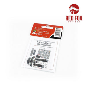 Red Fox Studio QS-32128 F-104S ASA M Starfighter (for Italeri kit) 1/32 – zdjęcie 2
